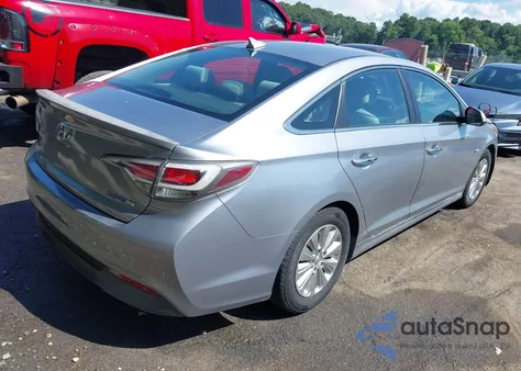 2016 Hyundai Sonata Hybrid Se из США, поврежденный, VIN KMHE24L16GA011466